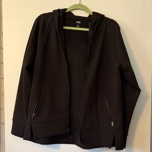 DSG Classic Black Hoodie with Zipper